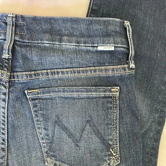Mother the looker crop in on the edge skinny denim - Picture 11 of 16